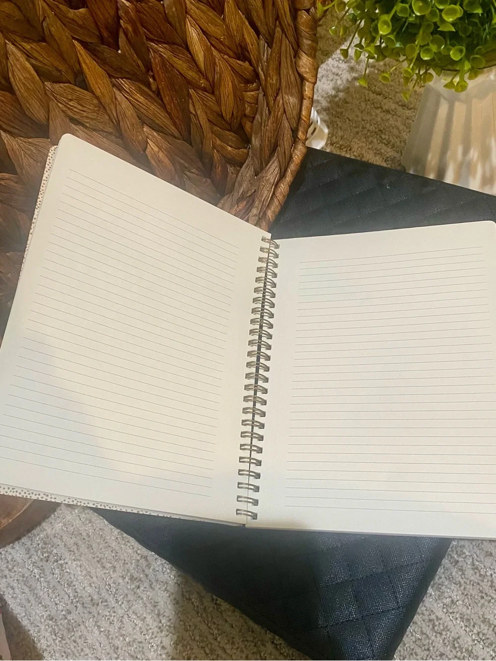 Rifle Paper Co. Spiral Notebook - Yellow Pink Blue Floral Cover